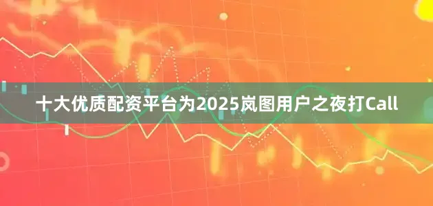 十大优质配资平台为2025岚图用户之夜打Call
